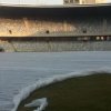 Gazonul de pe Cluj Arena, acoperit cu prelata pentru meciul "U" - Steaua